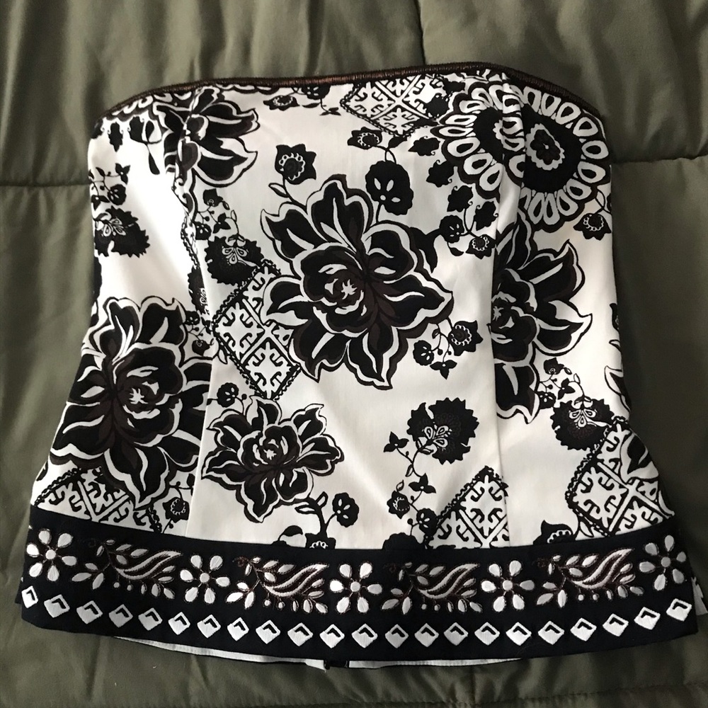 WHBM Strapless Top